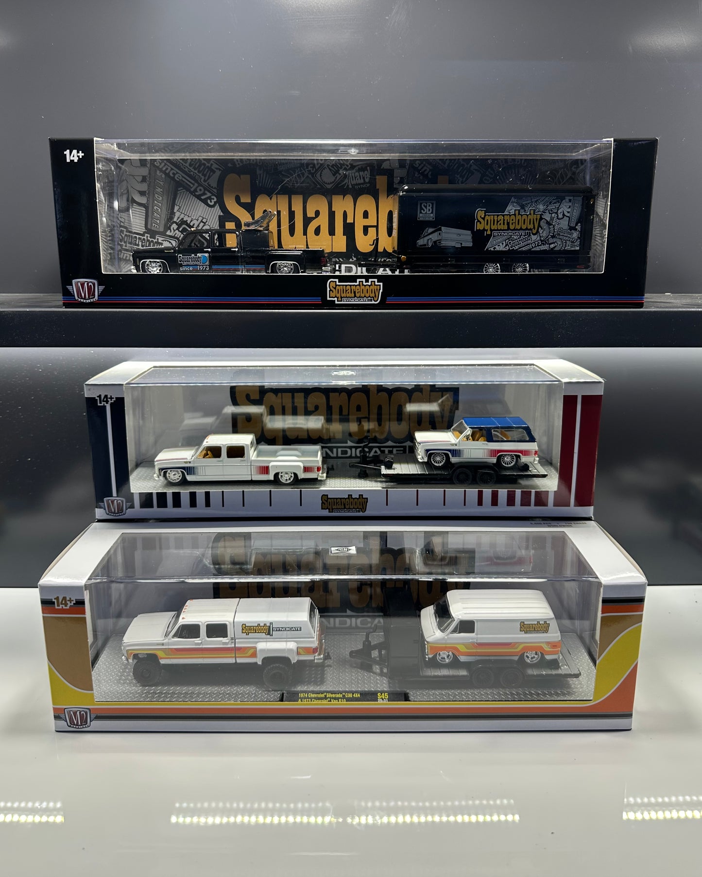 M2 Auto Haulers - Squarebody Syndicate (Set of 3)